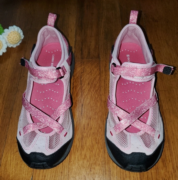 Lands' End Pink Sneaker Water Shoe - Picture 4 of 11